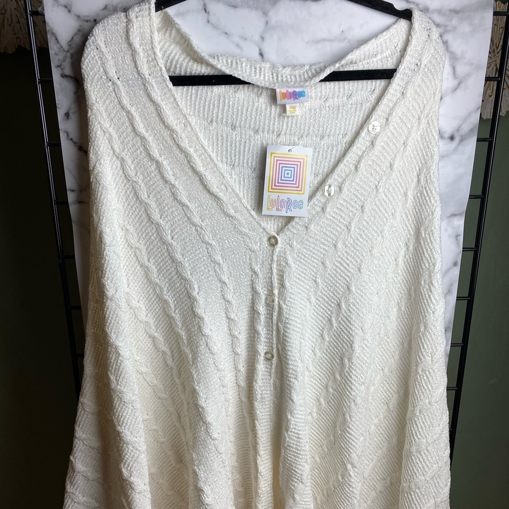 Button down sweater